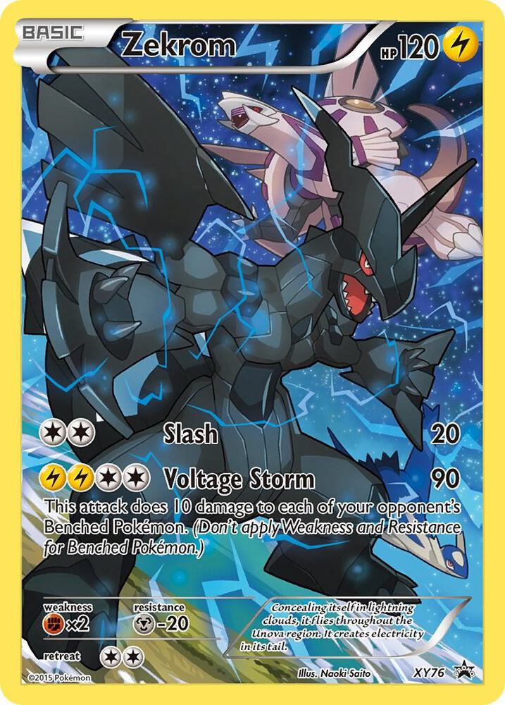 Zekrom - XY Promos #XY76 - Holofoil - Near Mint