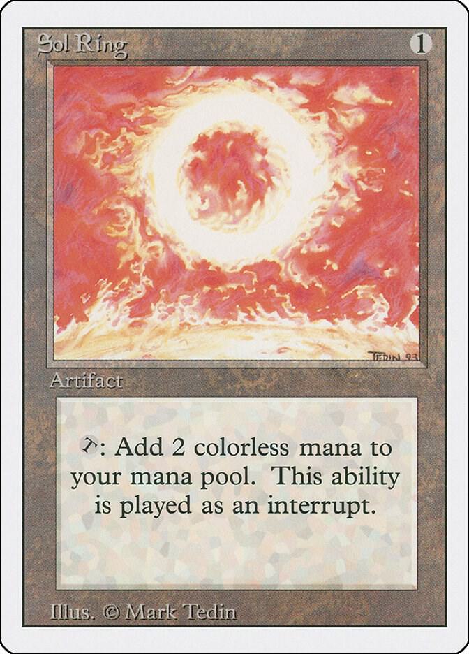 Sol Ring - Revised Edition - Moderately Played