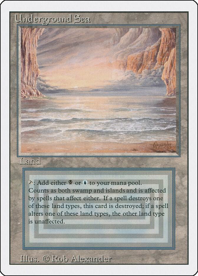 Underground Sea - Revised Edition - Moderately Played