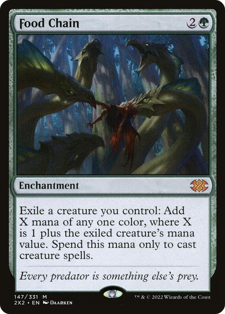 Food Chain - Double Masters 2022 #147 - Near Mint