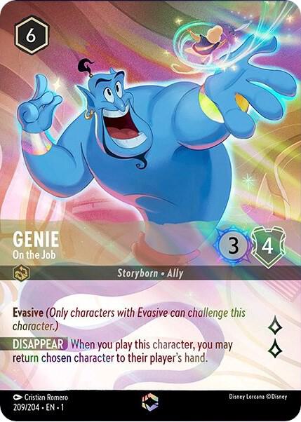 Genie - On the Job - The First Chapter #209/204 - Holofoil - Near Mint
