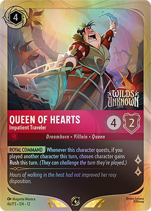 Queen of Hearts – Impatient Traveler (Prerelease Promo)
