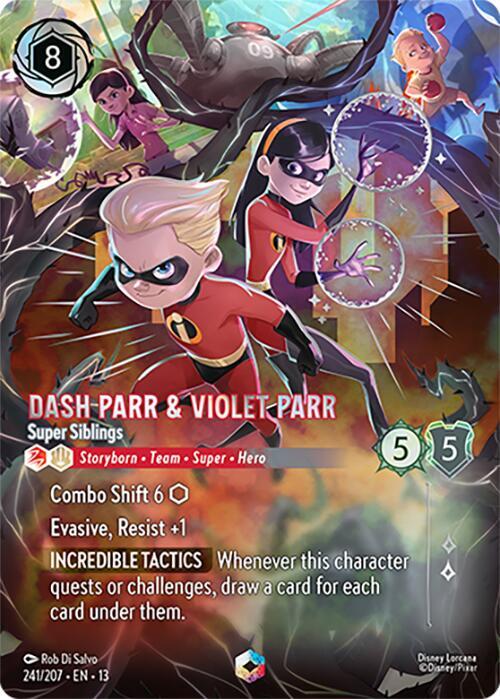 Dash Parr & Violet Parr – Super Siblings (Enchanted)