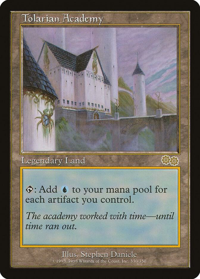Tolarian Academy - Urza's Saga #330 - Near Mint
