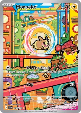 Morpeko - ME: 30th Celebration #135/128 - Holofoil - Near Mint