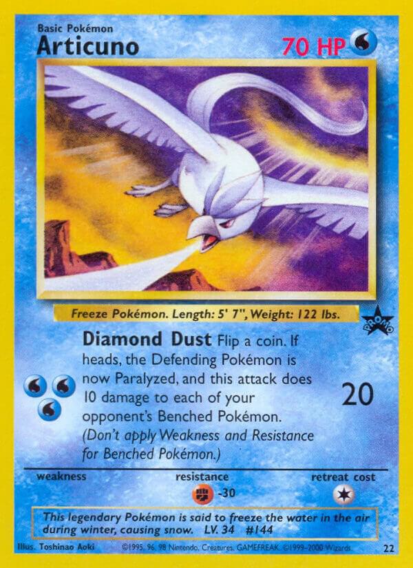 Articuno - WoTC Promo #22/53 - Near Mint