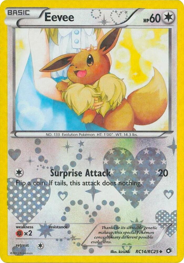 Eevee - Legendary Treasures: Radiant Collection #RC14/RC25 - Holofoil - Near Mint