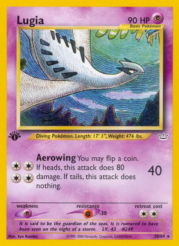 Lugia - Neo Revelation #20/64 - Near Mint