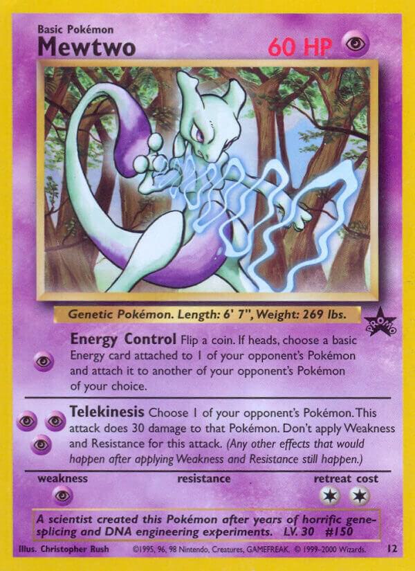 Mewtwo - WoTC Promo #12/53 - Near Mint