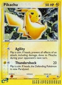 Pikachu (EX Series Collector's Tin) - Nintendo Promos #12 - Holofoil - Lightly Played