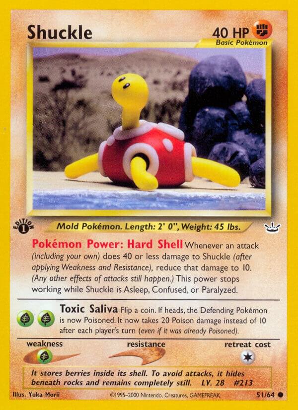 Shuckle - Neo Revelation #51/64 - Near Mint