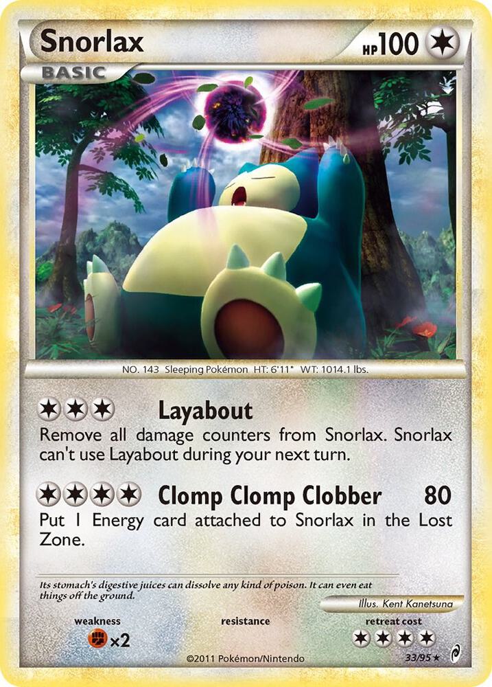 Snorlax - Call of Legends #33/95 - Lightly Played