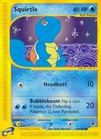 Squirtle (132) - Expedition #132/165 - Lightly Played