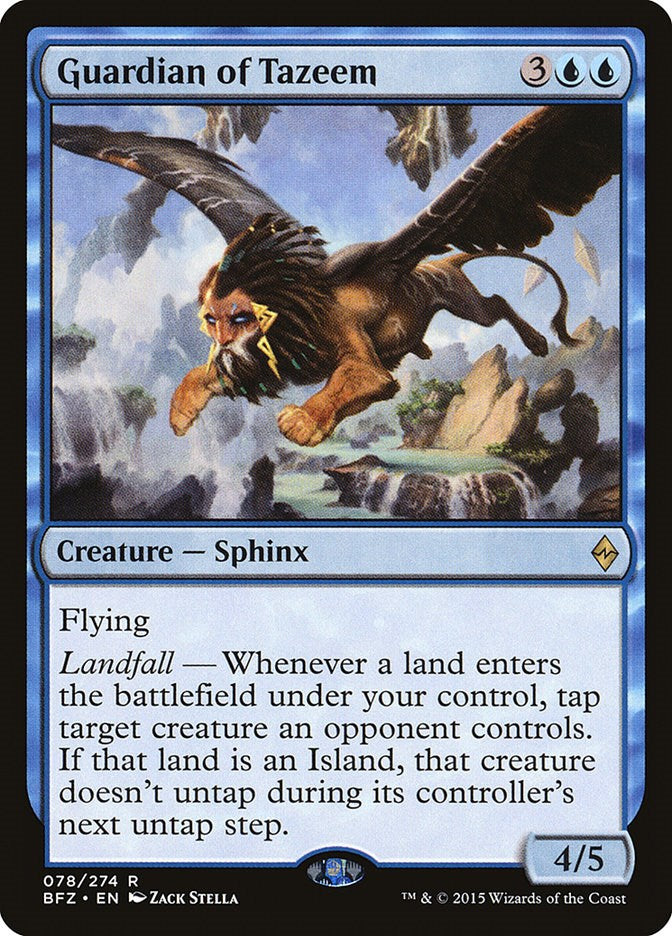 Guardian of Tazeem – Battle for Zendikar (Magic: The Gathering)