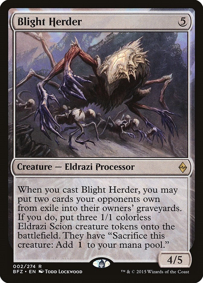 Blight Herder – Battle for Zendikar (Magic: The Gathering)