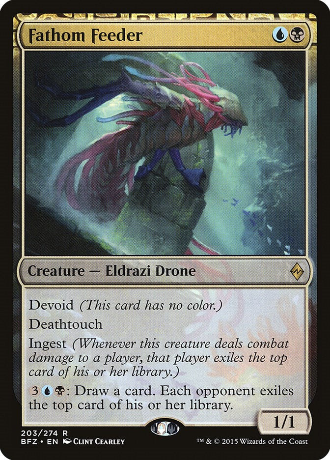 Fathom Feeder – Battle for Zendikar (Magic: The Gathering)