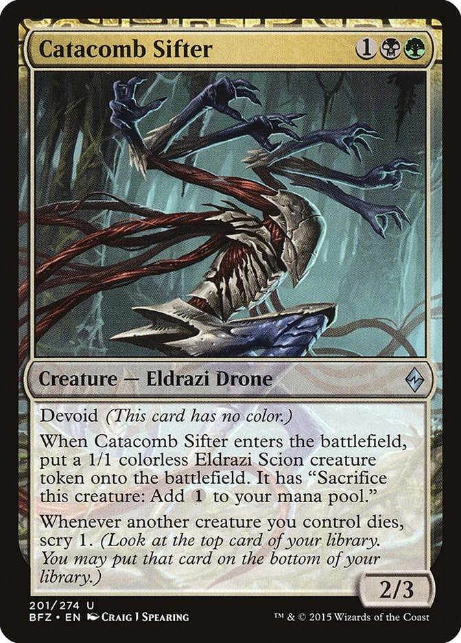 Catacomb Sifter – Battle for Zendikar (Magic: The Gathering)