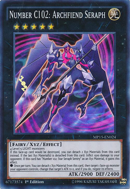 Number C102: Archfiend Seraph – 2015 Mega-Tins Mega Pack (YuGiOh)