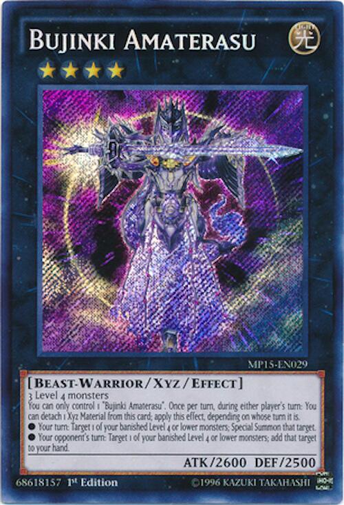 Bujinki Amaterasu – 2015 Mega-Tins Mega Pack (YuGiOh)