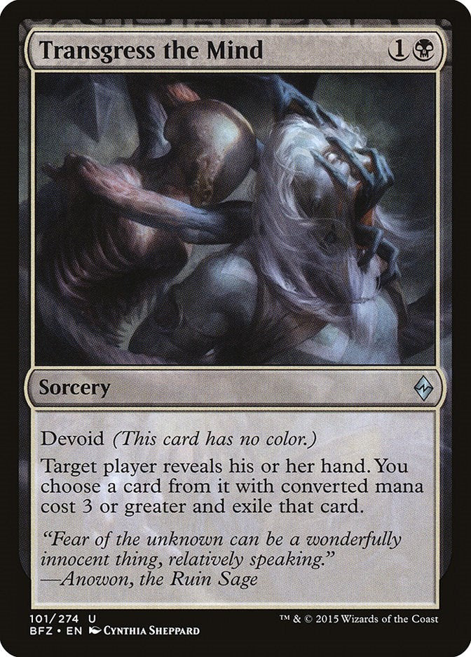 Transgress the Mind – Battle for Zendikar (Magic: The Gathering)