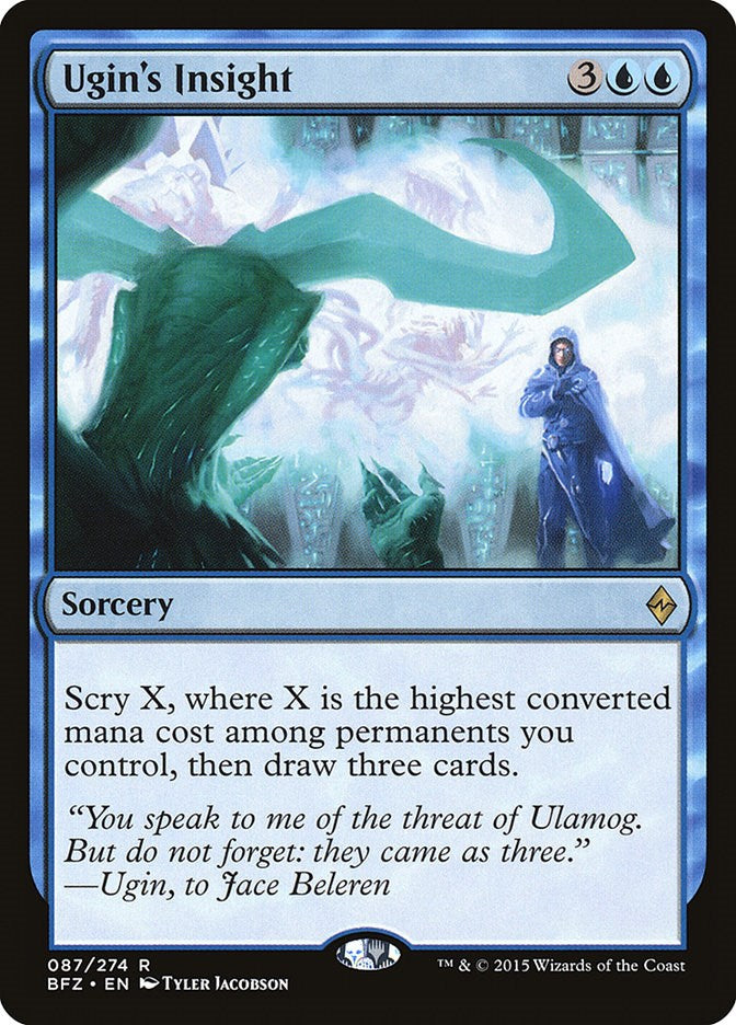 Ugin's Insight – Battle for Zendikar (Magic: The Gathering)