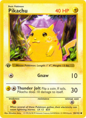 Pikachu - Base Set