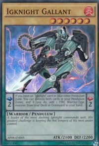 Igknight Gallant – Astral Pack 8 (YuGiOh)