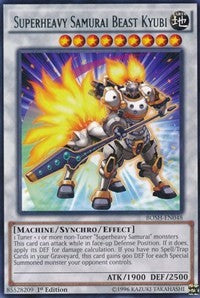 Superheavy Samurai Beast Kyubi – Breakers of Shadow (YuGiOh)