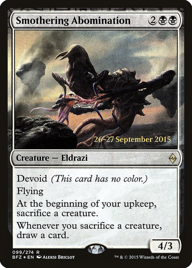 Smothering Abomination – Prerelease Cards (Magic: The Gathering)