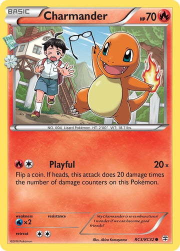 Charmander - Generations: Radiant Collection #RC3/RC32 - Lightly Played