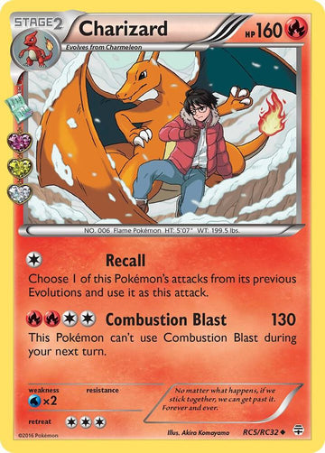 Charizard - Generations: Radiant Collection #RC5/RC32 - Holofoil - Near Mint