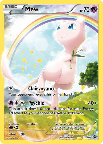 Mew - XY Promos #XY110 - Holofoil - Lightly Played