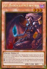 Alich, Malebranche of the Burning Abyss – Premium Gold: Infinite Gold (YuGiOh)