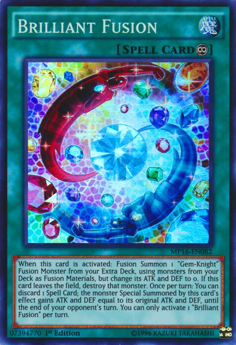 Brilliant Fusion – 2016 Mega-Tins Mega Pack (YuGiOh)
