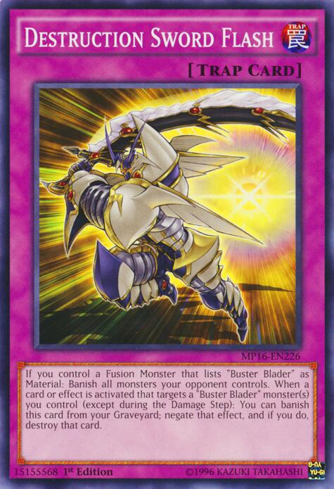 Destruction Sword Flash – 2016 Mega-Tins Mega Pack (YuGiOh)