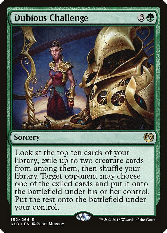 Dubious Challenge – Kaladesh (Magic: The Gathering)