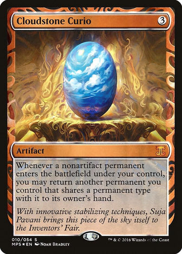 Cloudstone Curio - Masterpiece Series: Kaladesh Inventions #10 - Foil - Near Mint