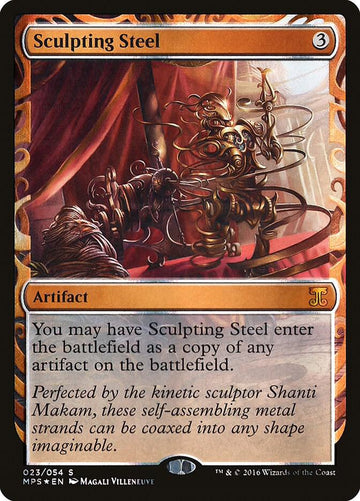Sculpting Steel - Masterpiece Series: Kaladesh Inventions #23 - Foil - Near Mint