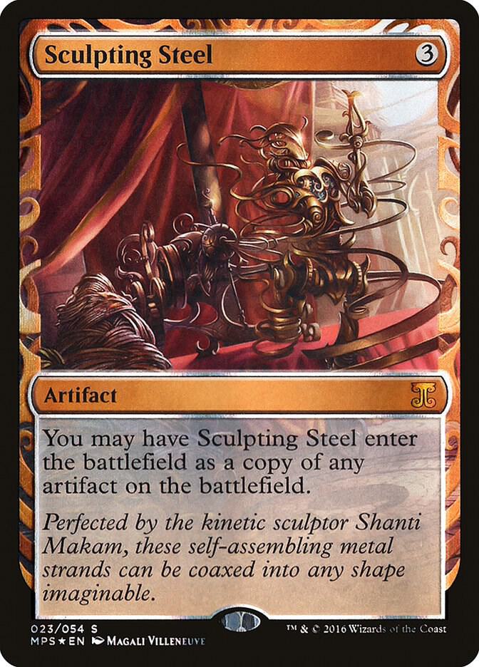 Sculpting Steel - Masterpiece Series: Kaladesh Inventions #23 - Foil - Near Mint