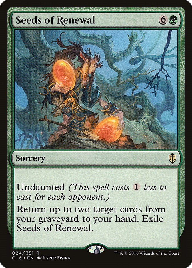 Seeds of Renewal – Commander 2016 (Magic: The Gathering)