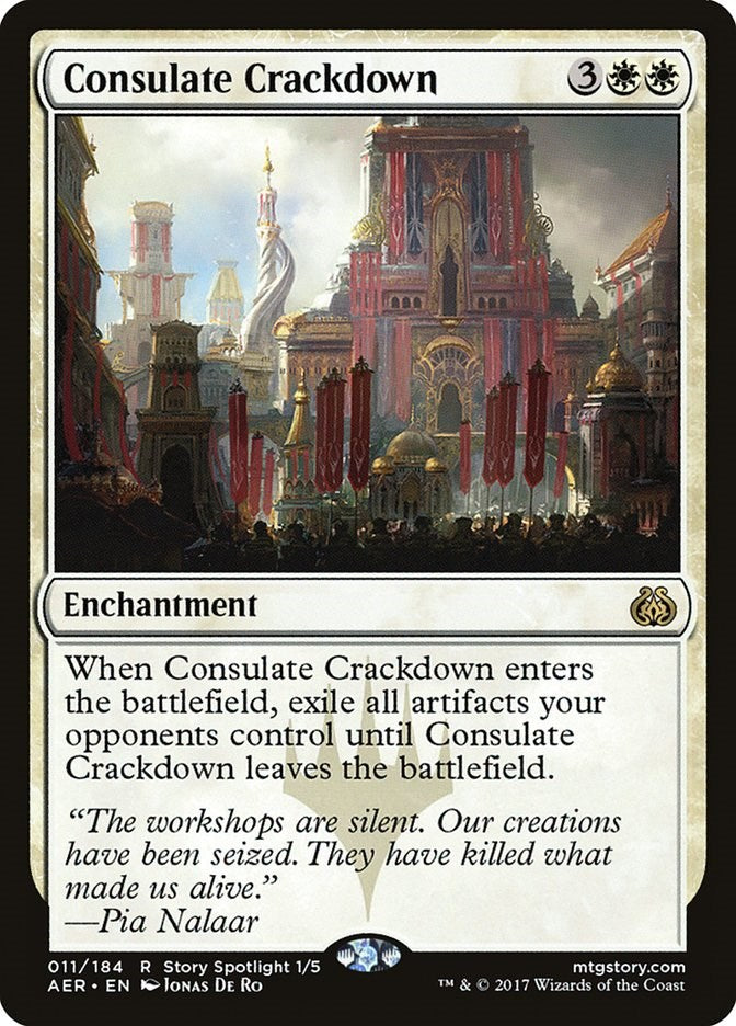 Consulate Crackdown – Aether Revolt (Magic: The Gathering)