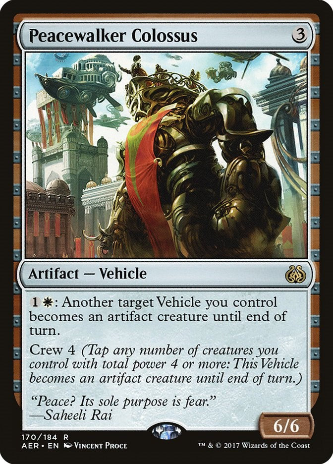 Peacewalker Colossus – Aether Revolt (Magic: The Gathering)