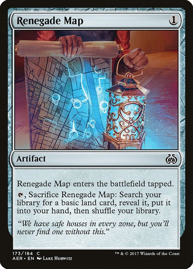 Renegade Map – Aether Revolt (Magic: The Gathering)
