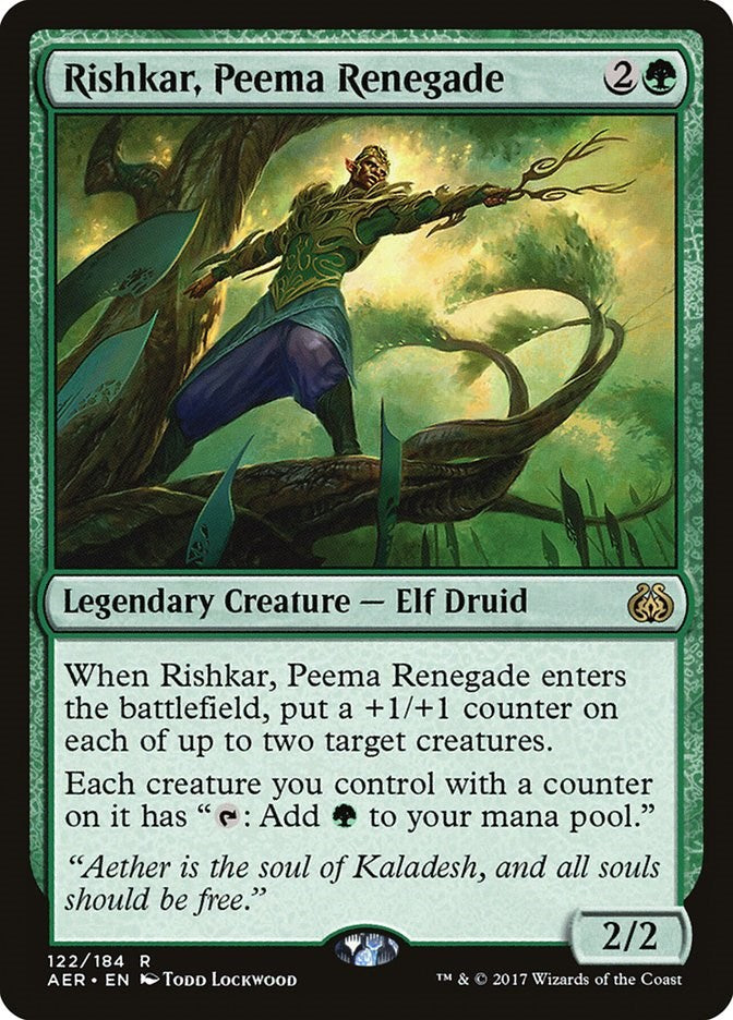 Rishkar, Peema Renegade – Aether Revolt (Magic: The Gathering)