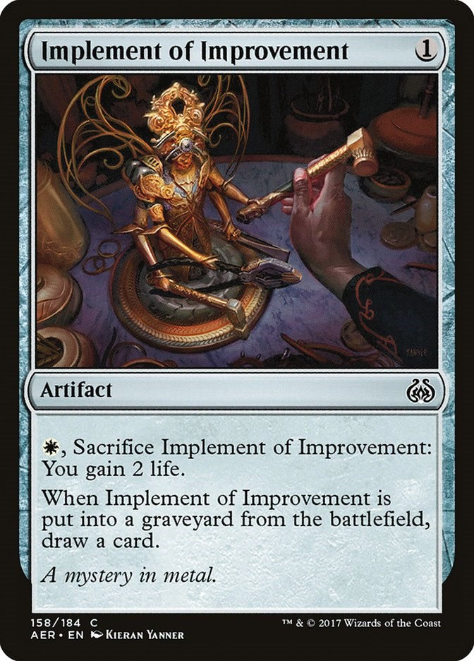 Implement of Improvement – Aether Revolt (Magic: The Gathering)