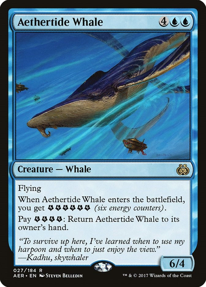 Aethertide Whale – Aether Revolt (Magic: The Gathering)