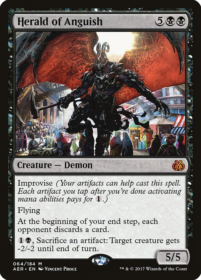 Herald of Anguish – Aether Revolt (Magic: The Gathering)