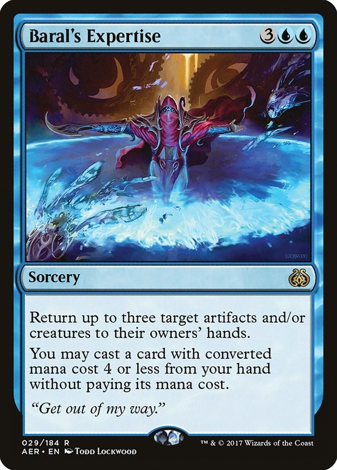 Baral's Expertise – Aether Revolt (Magic: The Gathering)