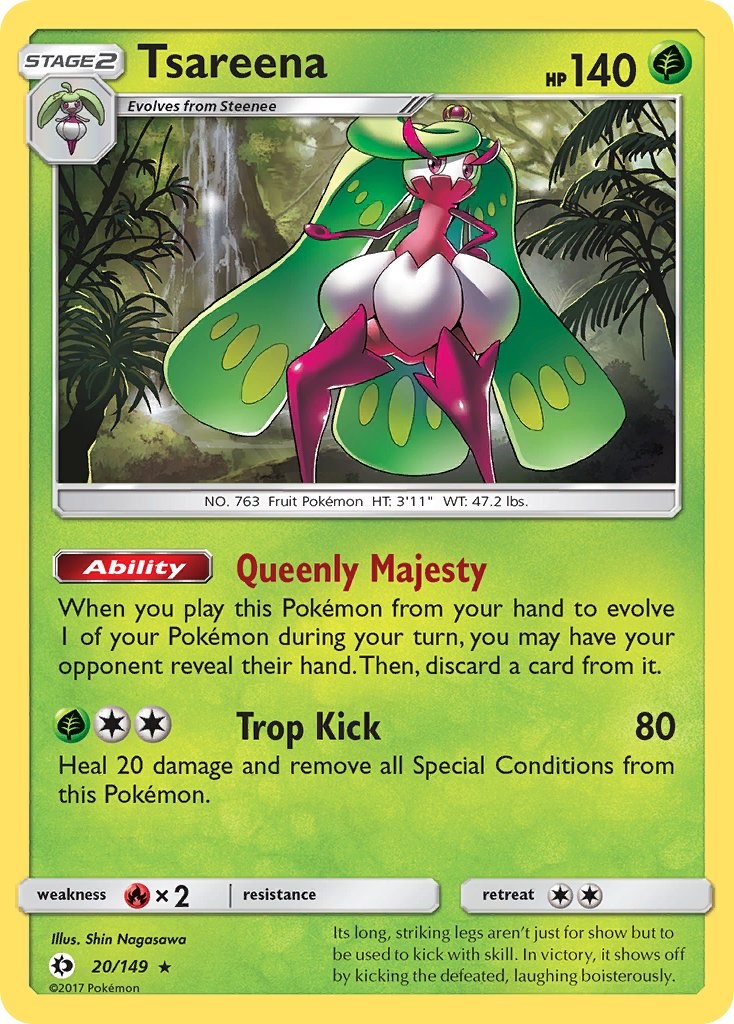 Tsareena – SM Base Set (Pokemon)
