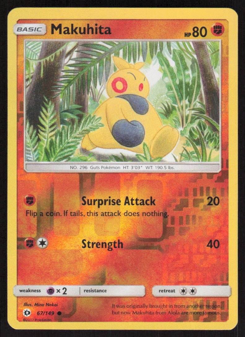 Makuhita – SM Base Set (Pokemon)